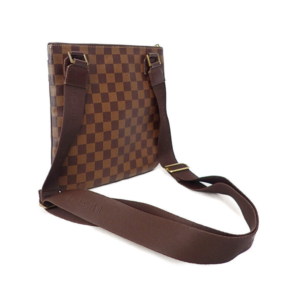 Louis Vuitton Ebene Brown Damier Bag Shoulder Pochette Bosphore